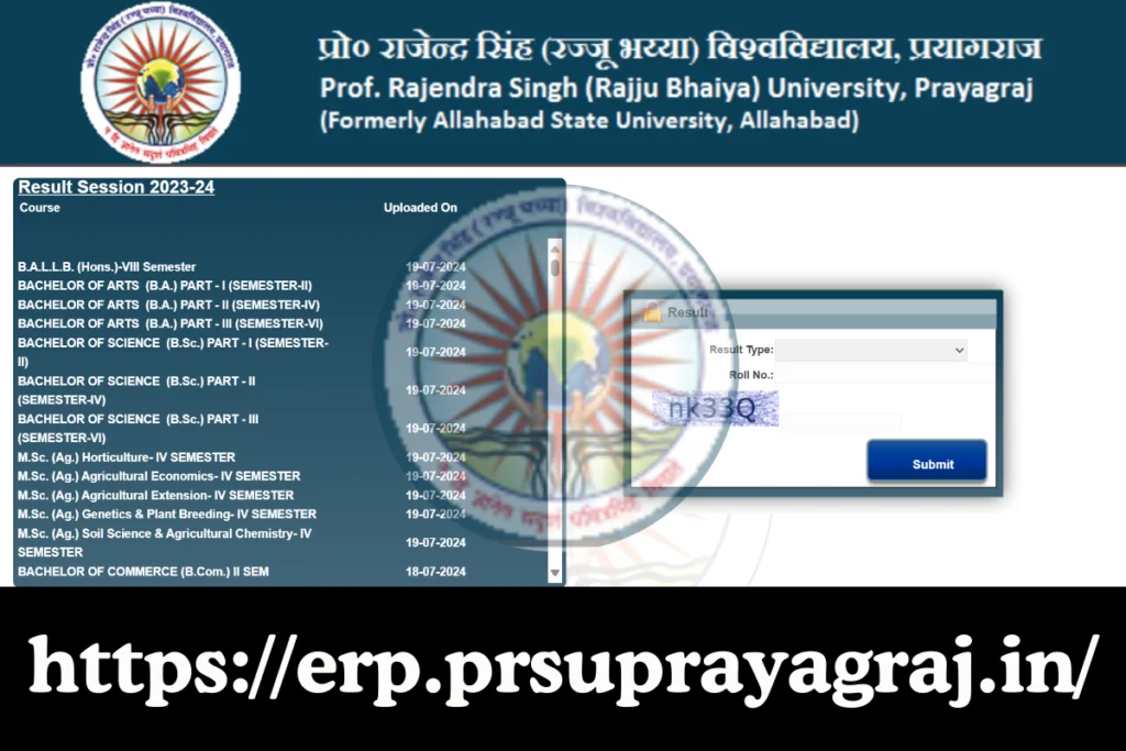 rajju bhaiya university result